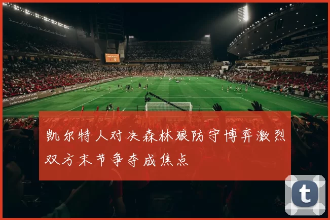 凯尔特人对决森林狼防守博弈激烈双方末节争夺成焦点